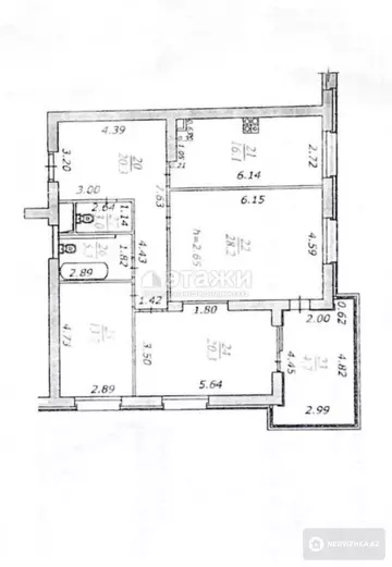 114 м², 3-комнатная квартира, этаж 8 из 16, 114 м², изображение - 11