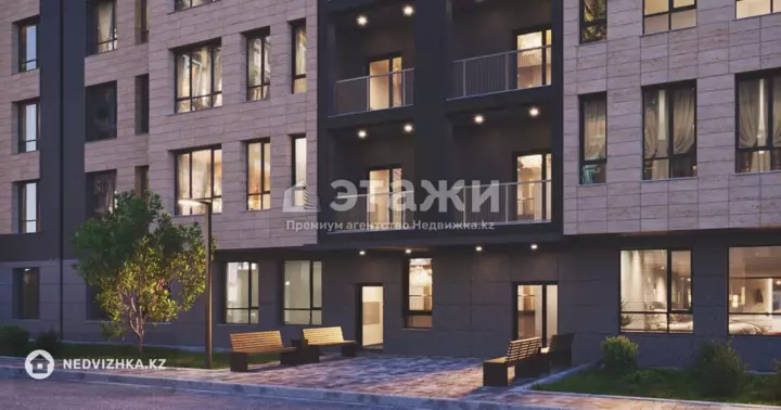 57 м², 2-комнатная квартира, этаж 8 из 13, 57 м², изображение - 1