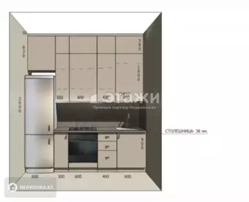 38.6 м², 1-комнатная квартира, этаж 7 из 12, 39 м², изображение - 1