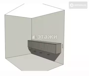 38.6 м², 1-комнатная квартира, этаж 7 из 12, 39 м², изображение - 2