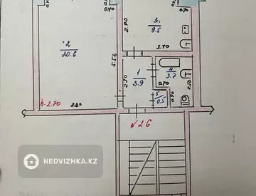 38.2 м², 1-комнатная квартира, этаж 4 из 5, 38 м², изображение - 8