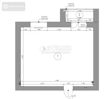 32 м², 1-комнатная квартира, этаж 14 из 17, 32 м², изображение - 4