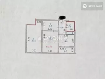 65 м², 2-комнатная квартира, этаж 3 из 9, 65 м², изображение - 8