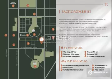 3-комнатная квартира, этаж 9 из 14, 109 м²