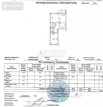 51.8 м², 1-комнатная квартира, этаж 14 из 19, 52 м², изображение - 17