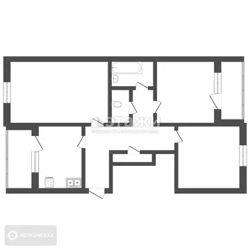 109 м², 3-комнатная квартира, этаж 2 из 15, 109 м², изображение - 15