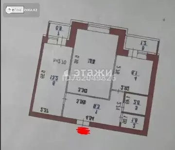 55 м², 2-комнатная квартира, этаж 3 из 7, 55 м², изображение - 15