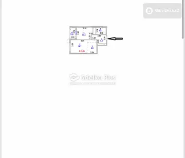 2-комнатная квартира, этаж 9 из 16, 45 м²