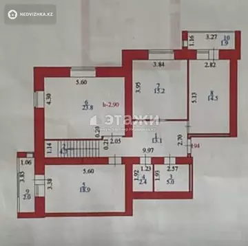 4-комнатная квартира, этаж 9 из 9, 126 м²