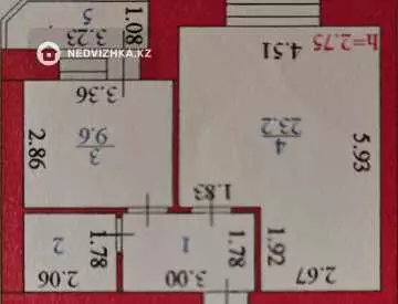 42.8 м², 1-комнатная квартира, этаж 6 из 10, 43 м², изображение - 4
