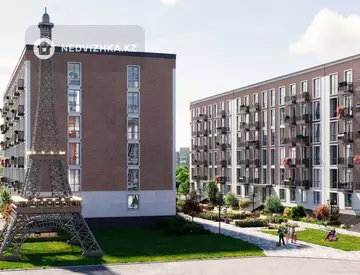 1-комнатная квартира, этаж 4 из 6, 55 м²