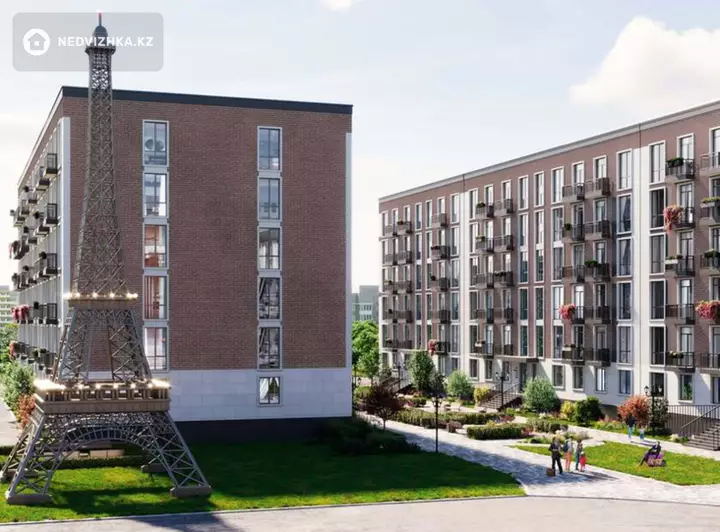 55.3 м², 1-комнатная квартира, этаж 4 из 6, 55 м², изображение - 1