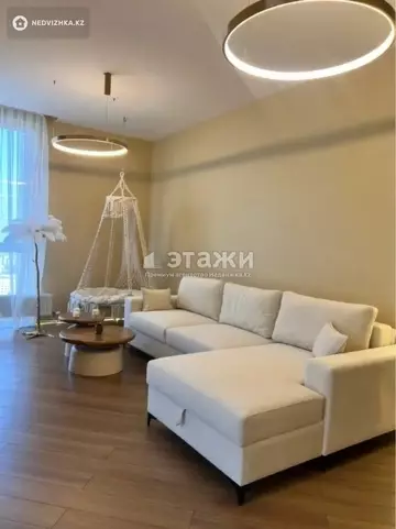 90 м², 2-комнатная квартира, этаж 17 из 20, 90 м², на длительный срок, изображение - 1