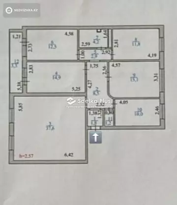 125 м², 5-комнатная квартира, этаж 5 из 9, 125 м², изображение - 24