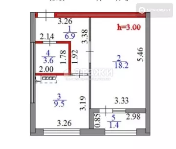 39.6 м², 1-комнатная квартира, этаж 16 из 20, 40 м², изображение - 24