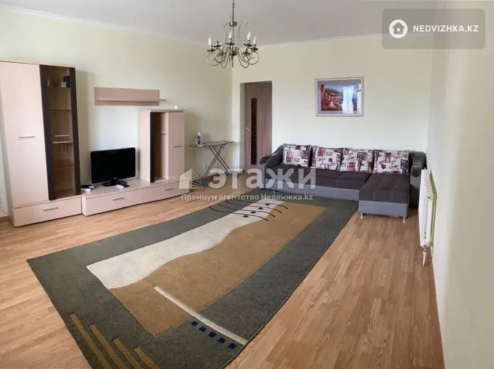 90 м², 2-комнатная квартира, этаж 7 из 19, 90 м², на длительный срок, изображение - 1