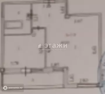 57 м², 2-комнатная квартира, этаж 9 из 18, 57 м², изображение - 10