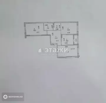 88.7 м², 3-комнатная квартира, этаж 6 из 17, 89 м², изображение - 0