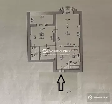 74 м², 2-комнатная квартира, этаж 18 из 18, 74 м², изображение - 12