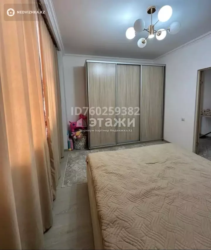 60 м², 2-комнатная квартира, этаж 12 из 12, 60 м², изображение - 1