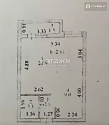 38.3 м², 1-комнатная квартира, этаж 4 из 10, 38 м², изображение - 7