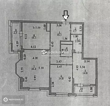 102 м², 3-комнатная квартира, этаж 13 из 22, 102 м², изображение - 26