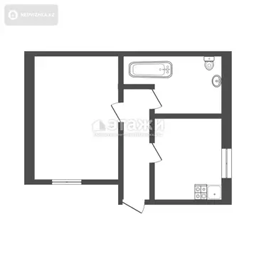 56 м², 2-комнатная квартира, этаж 6 из 7, 56 м², изображение - 7