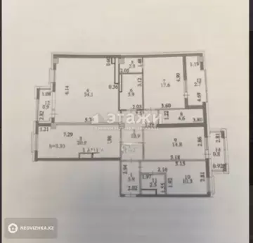 135 м², 4-комнатная квартира, этаж 7 из 8, 135 м², изображение - 4