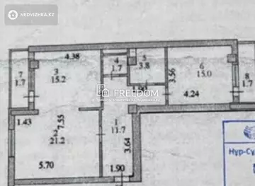 72 м², 2-комнатная квартира, этаж 2 из 12, 72 м², изображение - 13