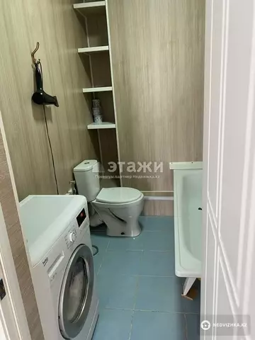 46 м², 1-комнатная квартира, этаж 12 из 12, 46 м², изображение - 6