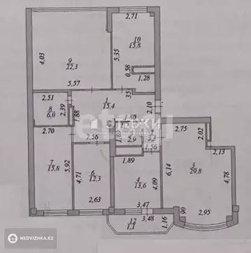 147 м², 5-комнатная квартира, этаж 4 из 10, 147 м², изображение - 34