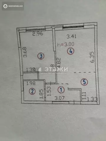 40 м², 2-комнатная квартира, этаж 14 из 17, 40 м², изображение - 9
