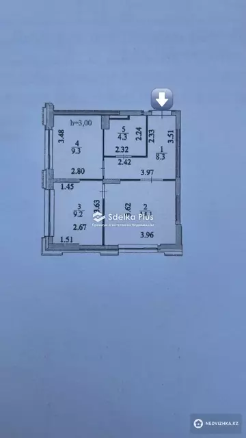 46 м², 2-комнатная квартира, этаж 7 из 16, 46 м², изображение - 23