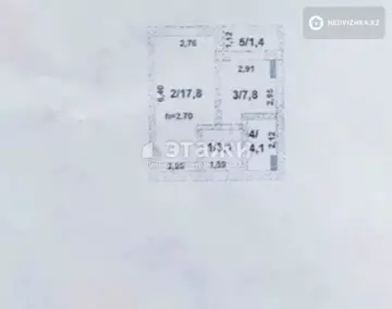 34.2 м², 1-комнатная квартира, этаж 5 из 5, 34 м², изображение - 7