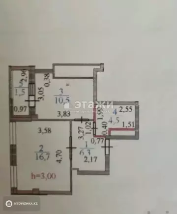 40 м², 1-комнатная квартира, этаж 5 из 12, 40 м², изображение - 6