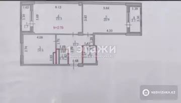 78.8 м², 2-комнатная квартира, этаж 9 из 12, 79 м², изображение - 8