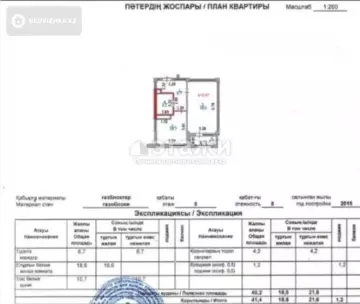41.5 м², 1-комнатная квартира, этаж 5 из 8, 42 м², изображение - 9