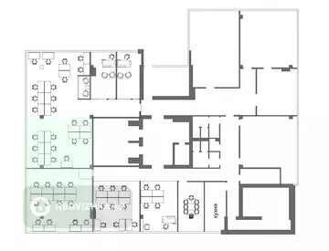 124 м², Офисное помещение, этаж 3 из 13, в бизнес-центре, 124 м², на длительный срок, изображение - 6