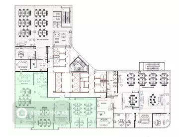 596 м², Офисное помещение, этаж 12 из 13, в бизнес-центре, 596 м², на длительный срок, изображение - 7