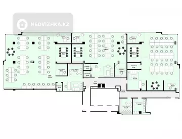 690.2 м², Офисное помещение, этаж 8 из 13, в бизнес-центре, 690 м², на длительный срок, изображение - 9