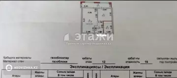 38.7 м², 1-комнатная квартира, этаж 12 из 16, 39 м², изображение - 37