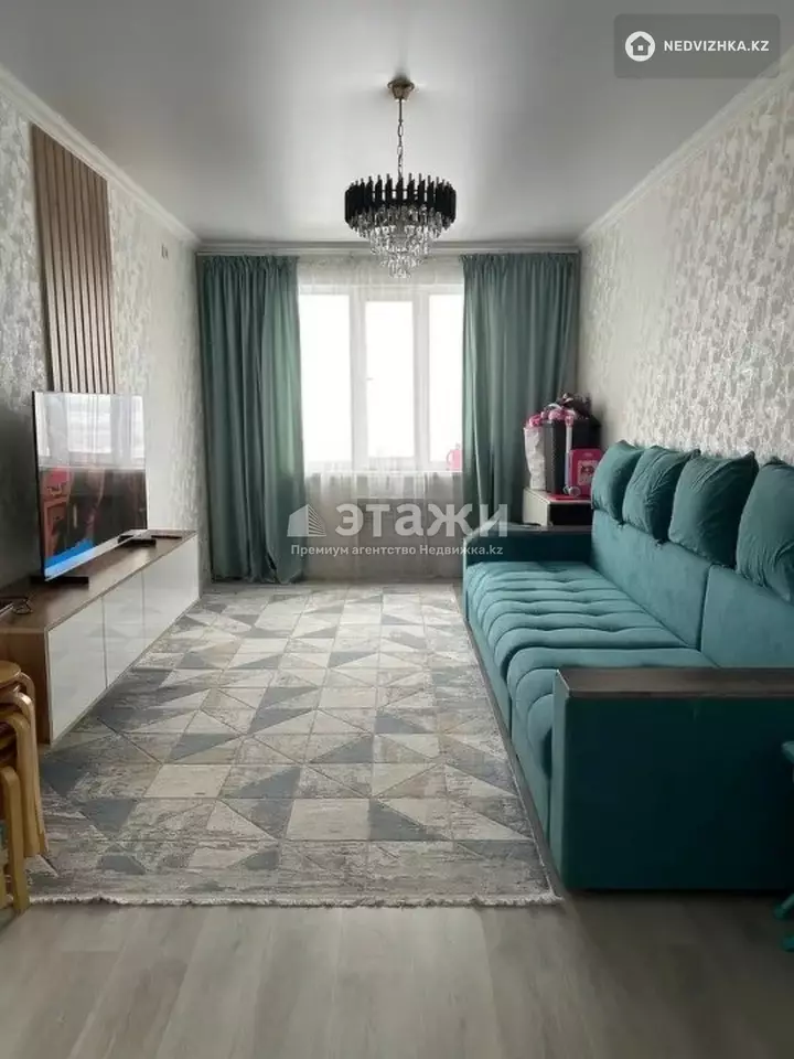 58 м², 2-комнатная квартира, этаж 10 из 12, 58 м², изображение - 1