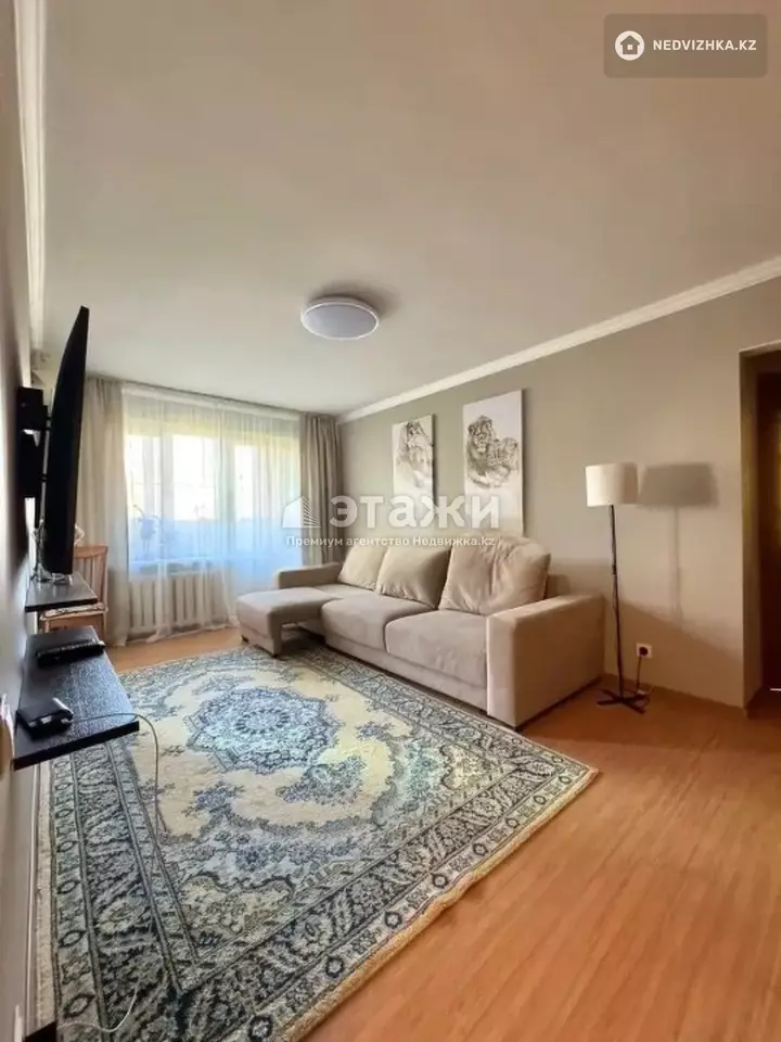 55.8 м², 3-комнатная квартира, этаж 5 из 5, 56 м², изображение - 1