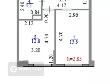 37.3 м², 1-комнатная квартира, этаж 2 из 10, 37 м², изображение - 19