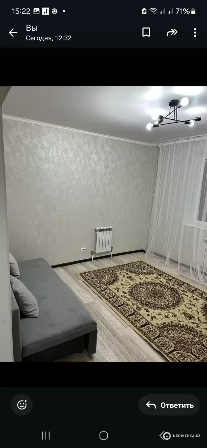 37 м², 1-комнатная квартира, этаж 5 из 12, 37 м², на длительный срок, изображение - 1