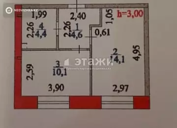 33.4 м², 1-комнатная квартира, этаж 7 из 12, 33 м², изображение - 8