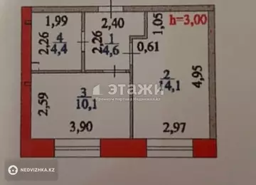 33.4 м², 1-комнатная квартира, этаж 7 из 12, 33 м², изображение - 9