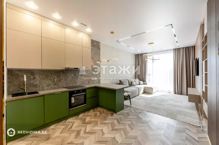 58 м², 2-комнатная квартира, этаж 12 из 22, 58 м², изображение - 1