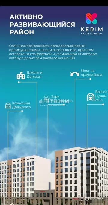 41.8 м², 1-комнатная квартира, этаж 7 из 8, 42 м², изображение - 17