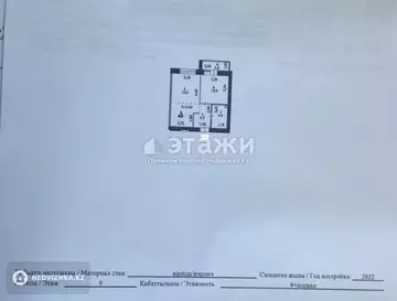 39 м², 2-комнатная квартира, этаж 9 из 9, 39 м², на длительный срок, изображение - 19